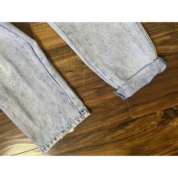 VTG 80s Bill Blass Pleated Denim Mom Jeans Size 12 30x31 - Picture 10 of 13